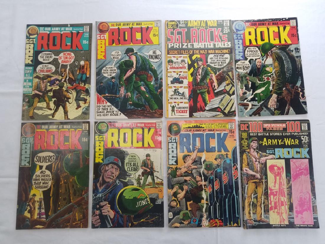 DC SGT. ROCK LOT OF 8 COMICS (1 of 1)