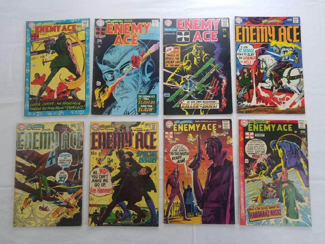 DC ENEMY ACE WAR STORIES LOT OF 8 COMIC BOOKS (1 of 1)
