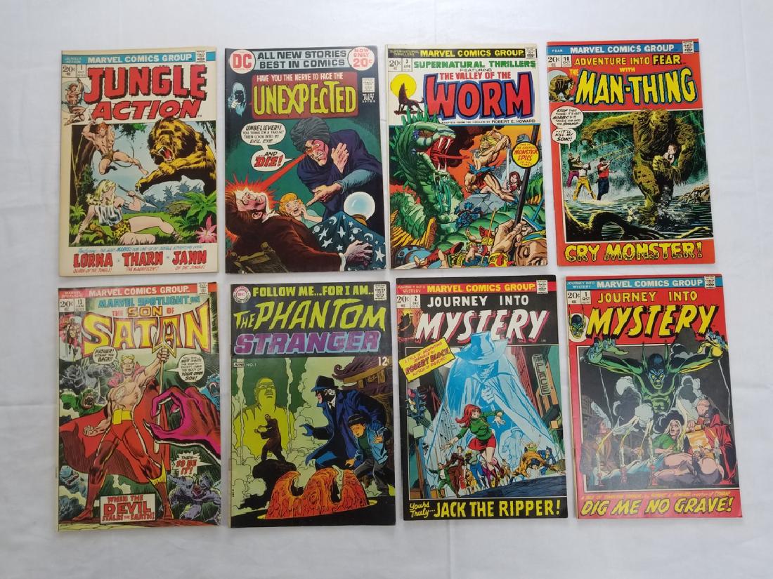 MARVEL & DC VINTAGE COMIC BOOK LOT OF 8 (1 of 1)