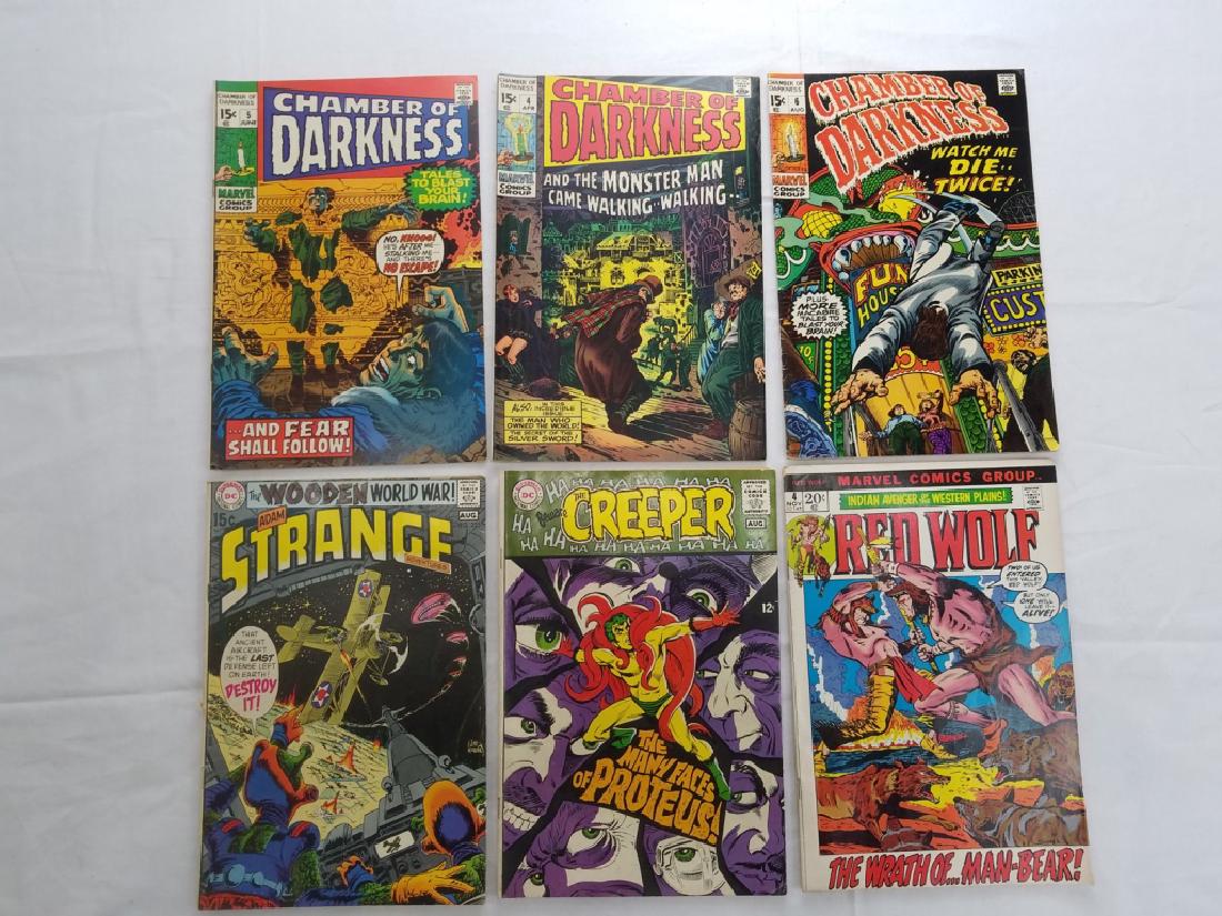 MARVEL & DC COMIC BOOK GROUPING LOT OF 6 (1 of 1)