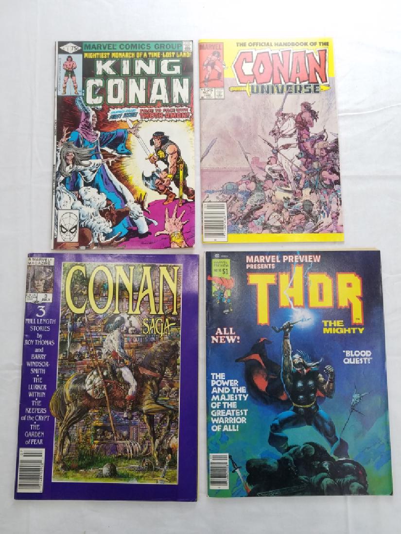 MARVEL CONAN & THOR GROUPING LOT OF 4 COMICS (1 of 1)