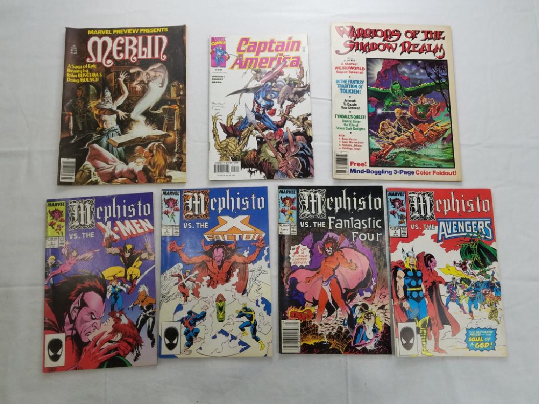 MARVEL COMIC GROUPING LOT OF 7 (1 of 1)