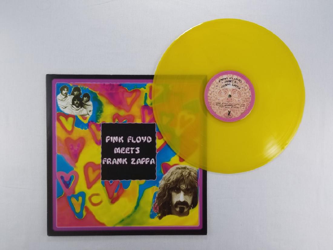 "PINK FLOYD MEETS FRANK ZAPA" COLORED LP 1969 (1 of 8)