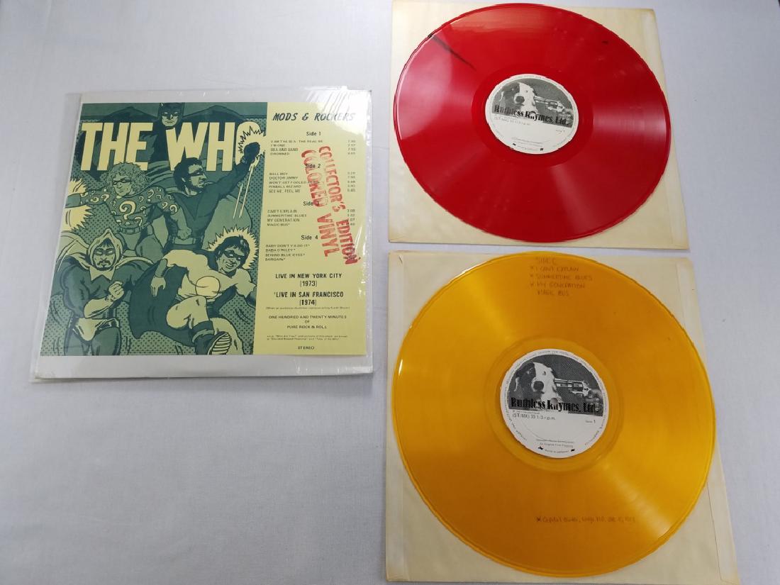 THE WHO "Mods & Rockers" 2 LP Colored (1 of 4)