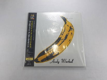 THE VELVET UNDERGROUND & NICO Prod. ANDY WARHOL: JAPAN. 200g LPVG+/- Condition. Photos represent condition statement. Please see auction description for link to higher resolution photos.Vinyl Records, LP, Vintage Records