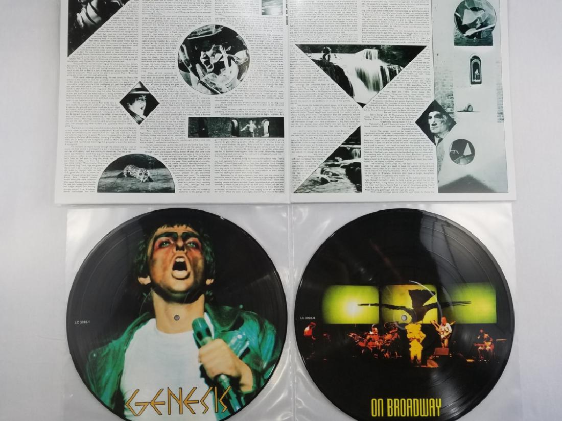 GENESIS "The Lamb Lies Down on Broadway" Pic Discs: 2lps Alternates, demos and outtakes 1974 Charisma Records VG+/- Condition. Photos represent condition statement. Please see auction description for link to higher resolution photos. Vinyl Records, LP,