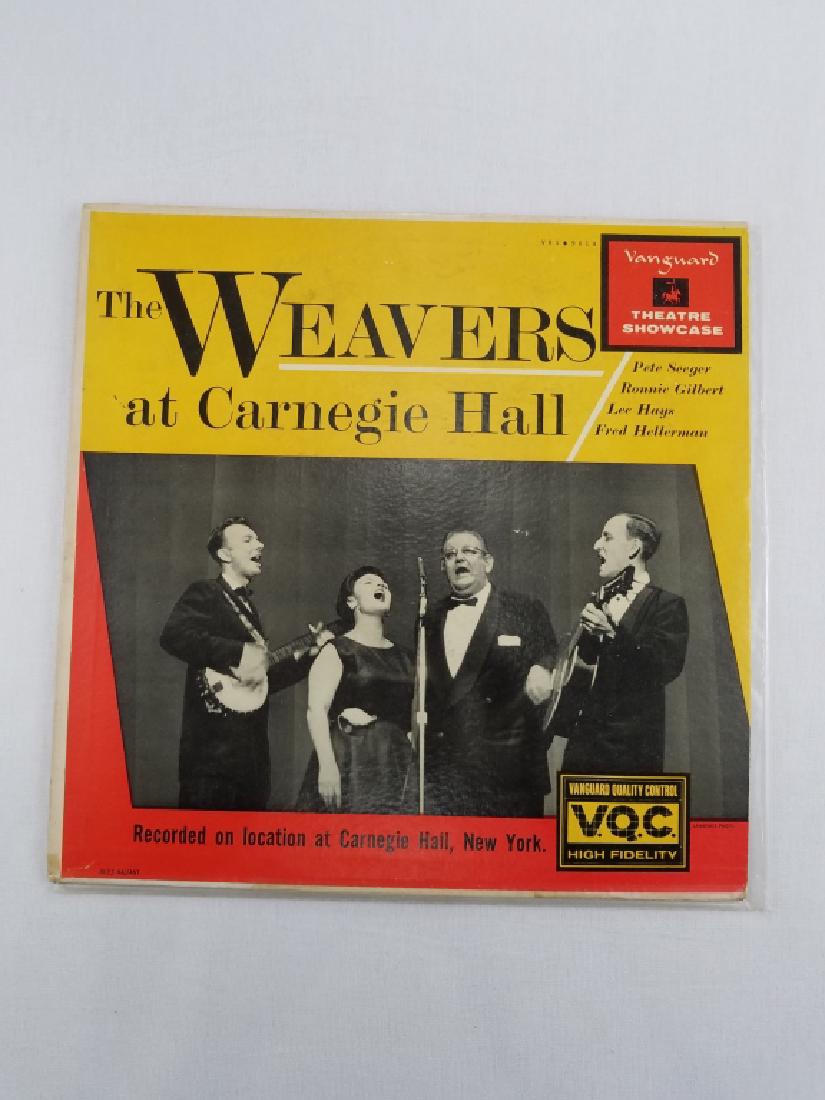 THE WEAVERS "At Carnegie Hall" VRS 9010: VG+/- Condition. Photos represent condition statement. Please see auction description for link to higher resolution photos. Vinyl Records, LP, Vintage Records