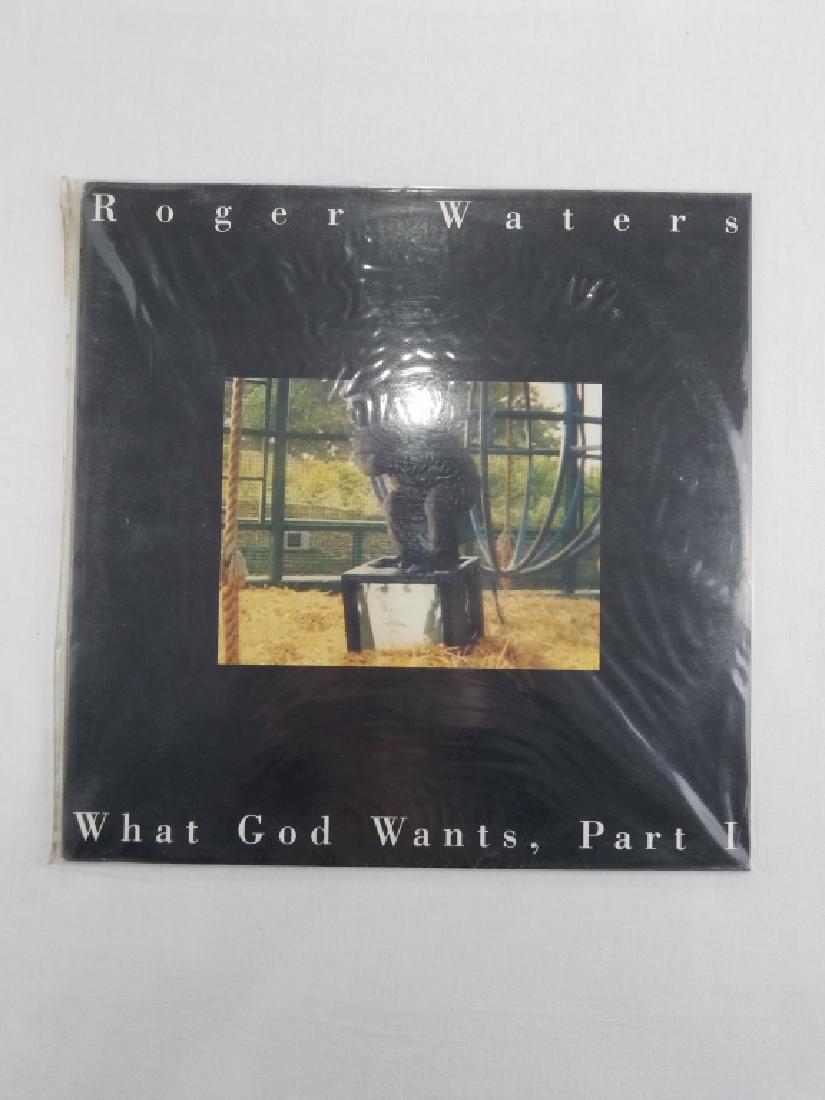 ROGER WATERS "What God Wants, Part 1": VG+/- Condition. Photos represent condition statement. Please see auction description for link to higher resolution photos. Vinyl Records, LP, Vintage Records