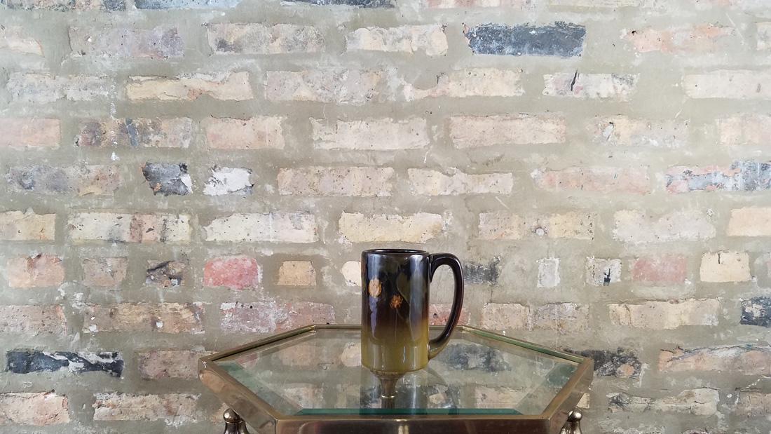 Rookwood Tankard with Mulberry Decoration Signed: 5â€ tall signed Rookwood with impressed mark. No chips or cracks or repairs.