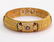 18 kt gold filigree beautiful work handmade bangle