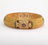 18 kt gold filigree beautiful work handmade bangle - 2