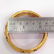 18 kt gold filigree beautiful work handmade bangle - 6