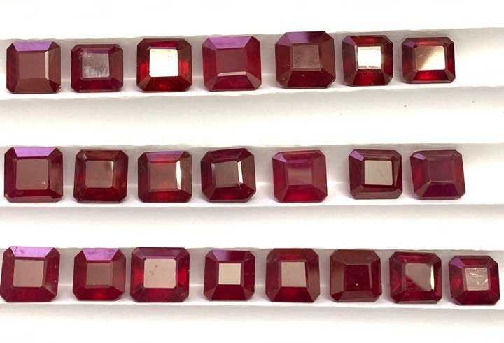 NATURAL LOOSE Ruby Lot 190.70 cts ( 22 pics ) (1 of 3)