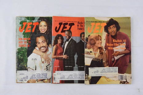 Nine 1970s Jet Magazines Sent to Motown Records: Nine 1970s Jet Magazines Sent to "PUB AFFAIRS OFFICE 2648 W. Grand Blvd. MOTOWN RECD CORP Detroit MI 48208" (MOTOWN RECORDS CORP ADDRESS) AUG 24 1978, JAN 5 1978, JAN 19 1978, DEC 22 1977, DEC 15