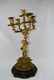 Antique Cherub Gilt Bronze Candelabra