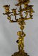 Antique Cherub Gilt Bronze Candelabra - 2