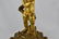 Antique Cherub Gilt Bronze Candelabra - 5