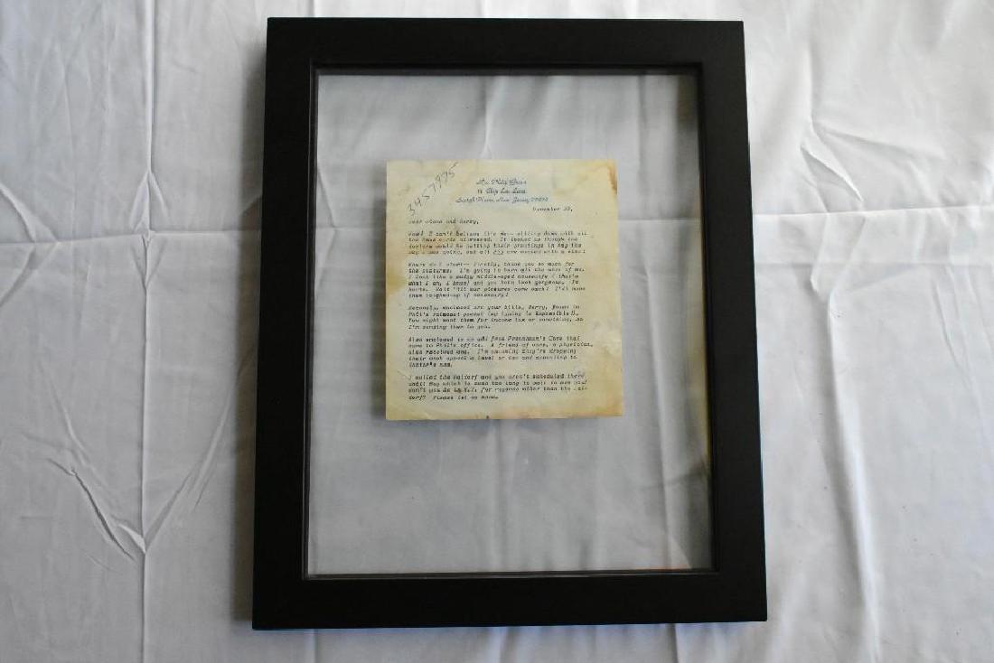 Personal Letter to Diana Ross & Berry Gordy (1 of 7)