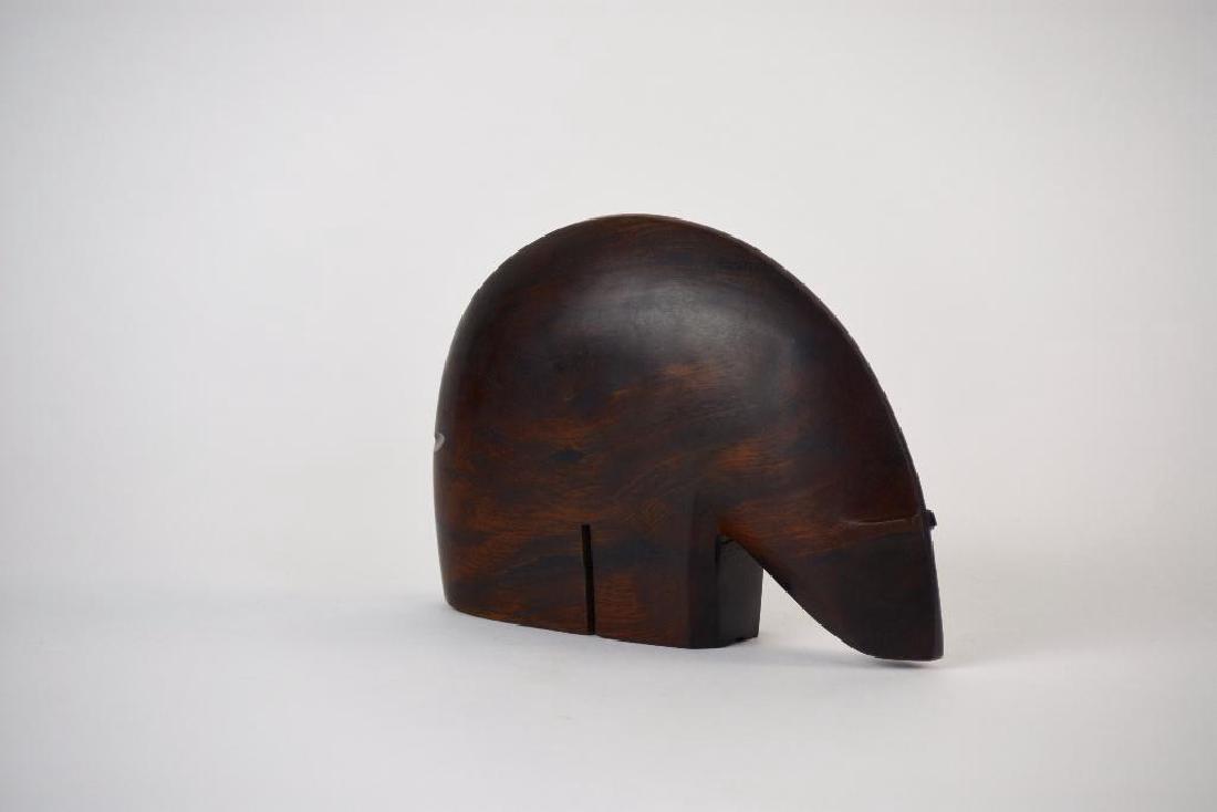Rosewood Carved Mid-Century Bear Sculpture (1 of 7)