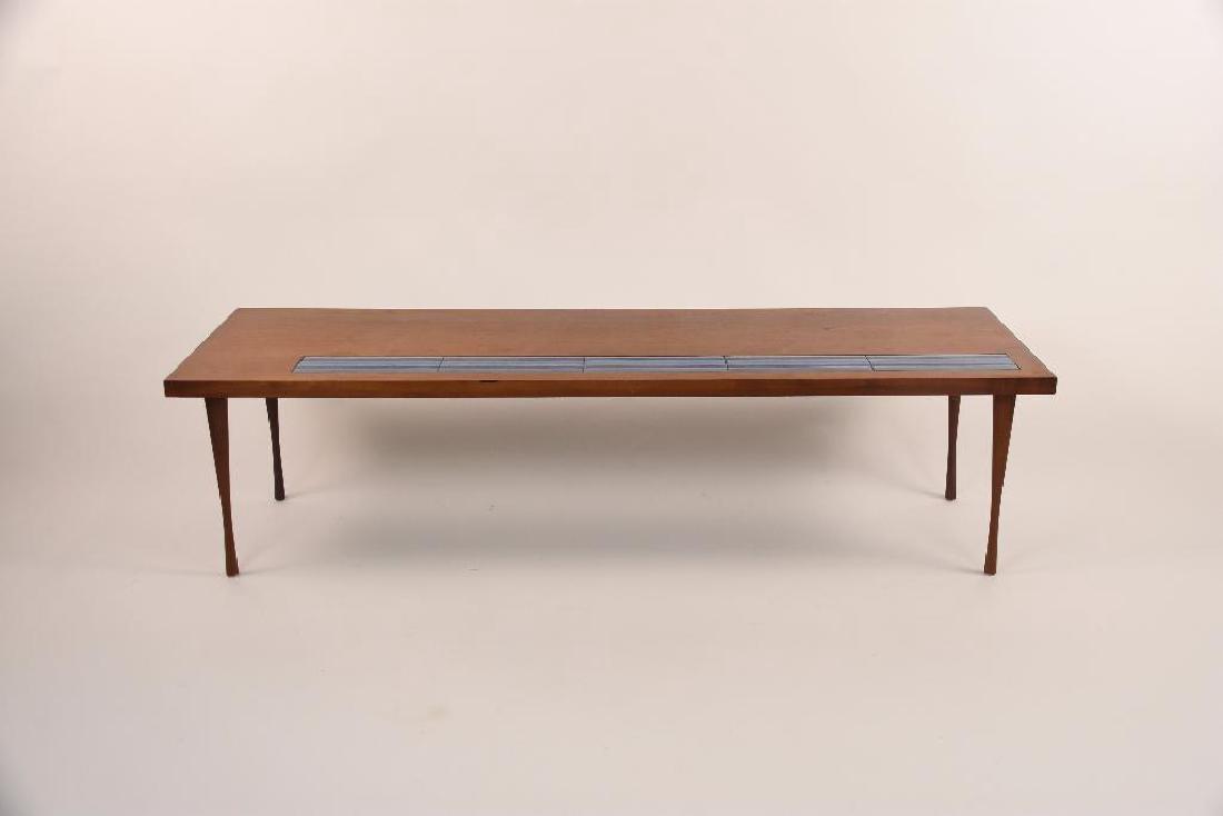 Mid Century Teak Tile Coffee Table (1 of 10)