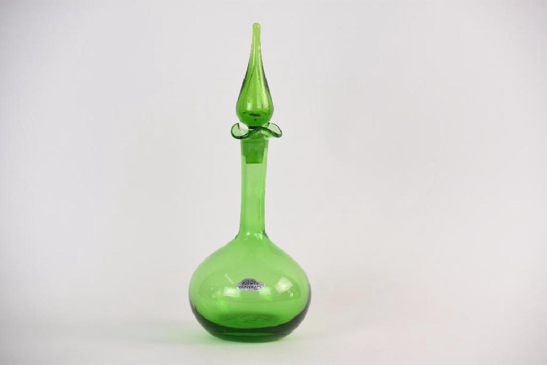 Blenko #37 Decanter Green (1 of 5)