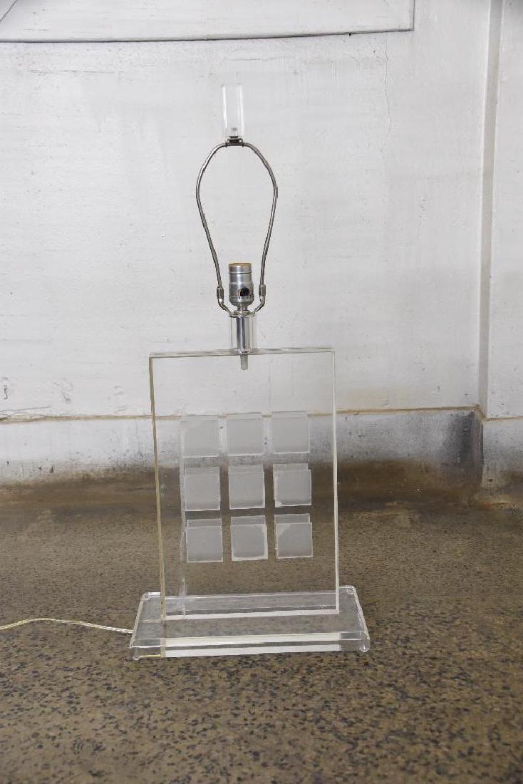 Lucite Table Lamp (1 of 6)