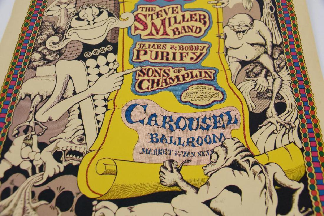 1968 Steve Miller Band Concert Poster (1 of 5)