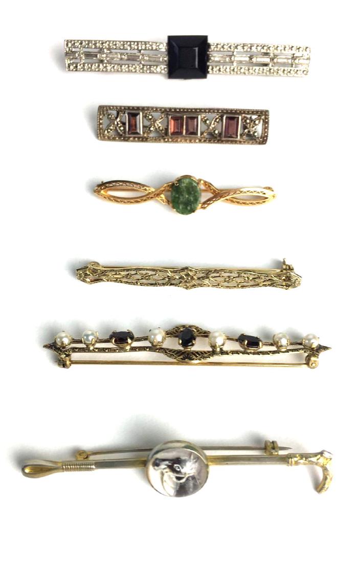 Lot of 6 Vintage Bar Pins (1 of 9)
