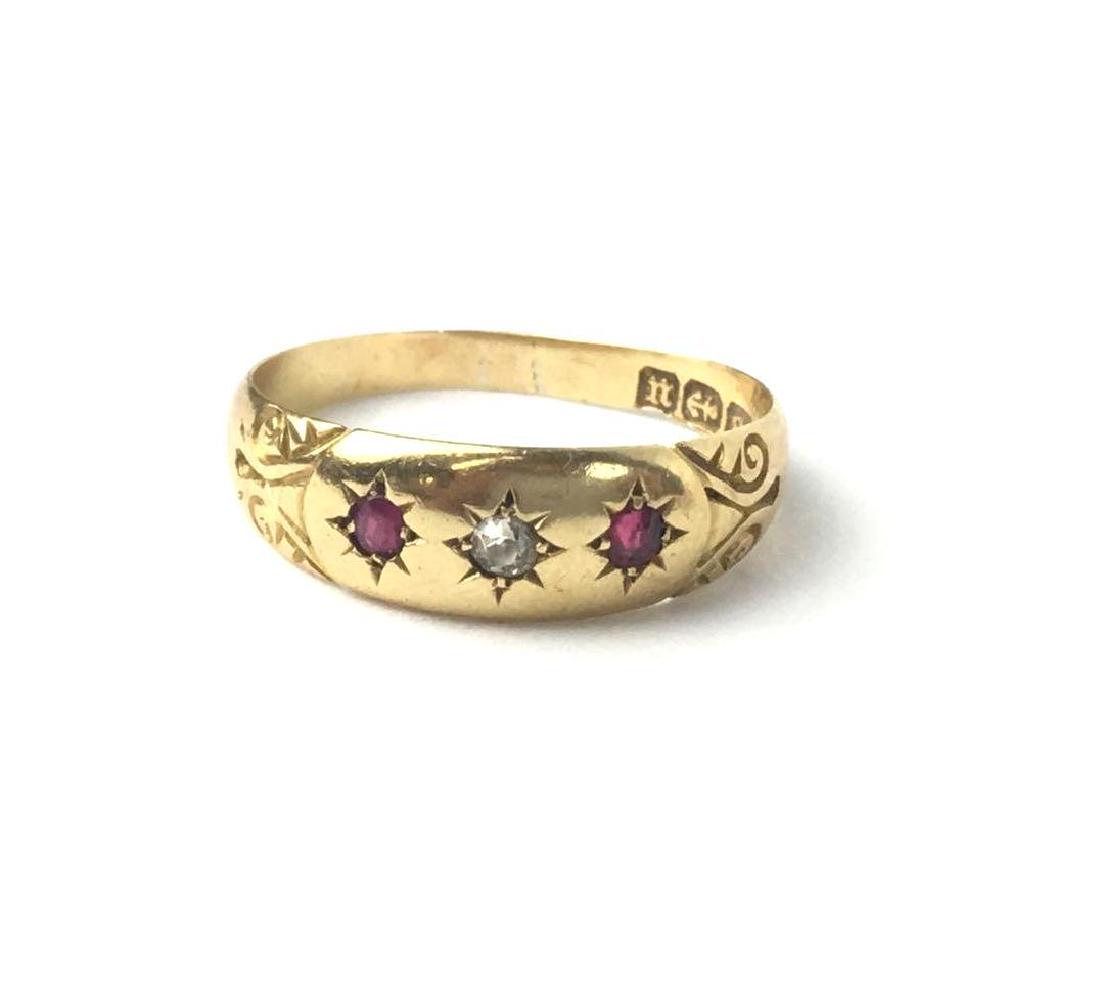 18k Gold Gypsy Ring (1 of 3)
