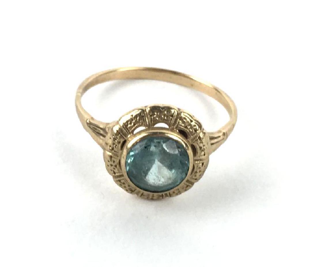 10k Gold Art Deco Ring (1 of 4)