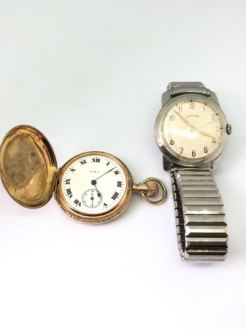 Lot of Two Vintage Mens Timepieces (1 of 5)