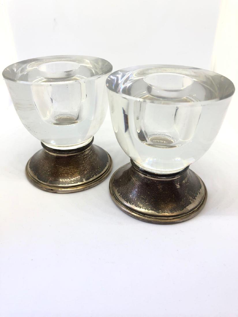 Lot of Seven Pieces of Weighted Sterling Silver Table (1 of 10)