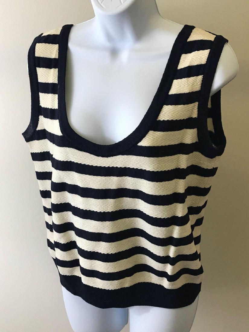 St. John Collection Knit Striped Tank (1 of 5)