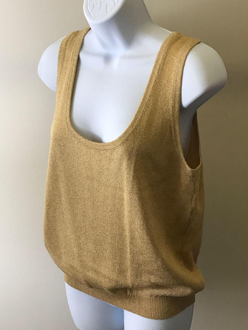 St. John Basics Metallic Knit Tank (1 of 6)