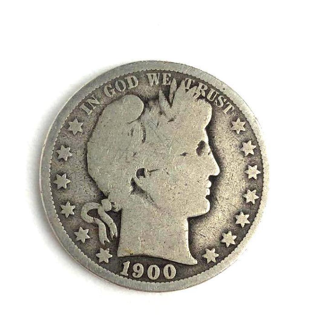 1900 Barber Half Dollar (1 of 2)