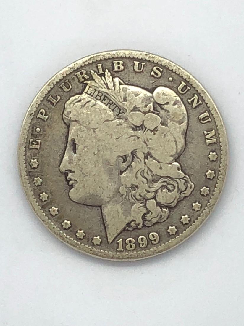 Lot Of One 1899 Morgan Silver Dollar Coin O-Mint (1 of 2)