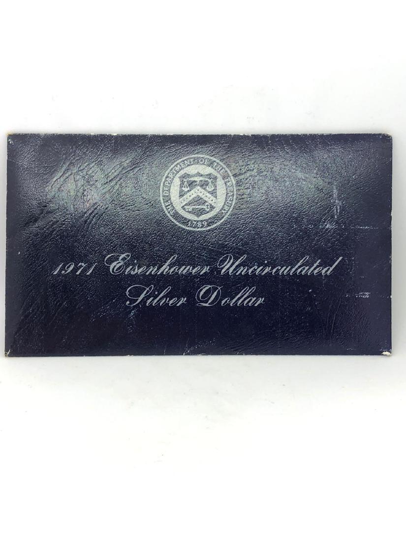 1971 Eisenhower Uncirculated Silver Dollar (1 of 7)