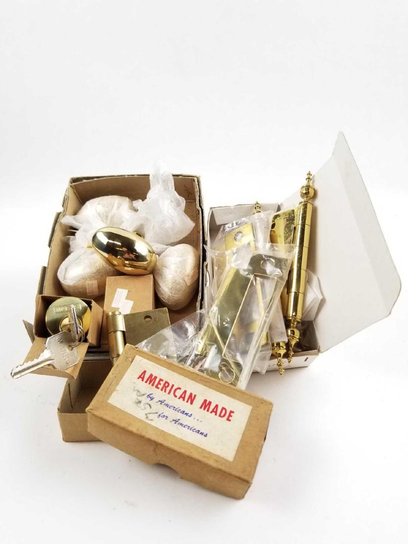 Mixed lot of Brass Door Hardware (1 of 5)