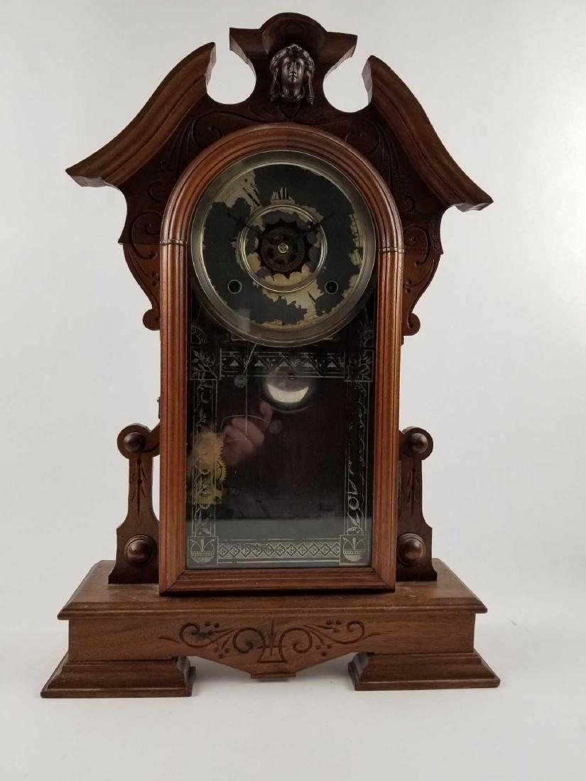Antique Waterbury Clock Company Mantle Shelf Clock (1 of 7)