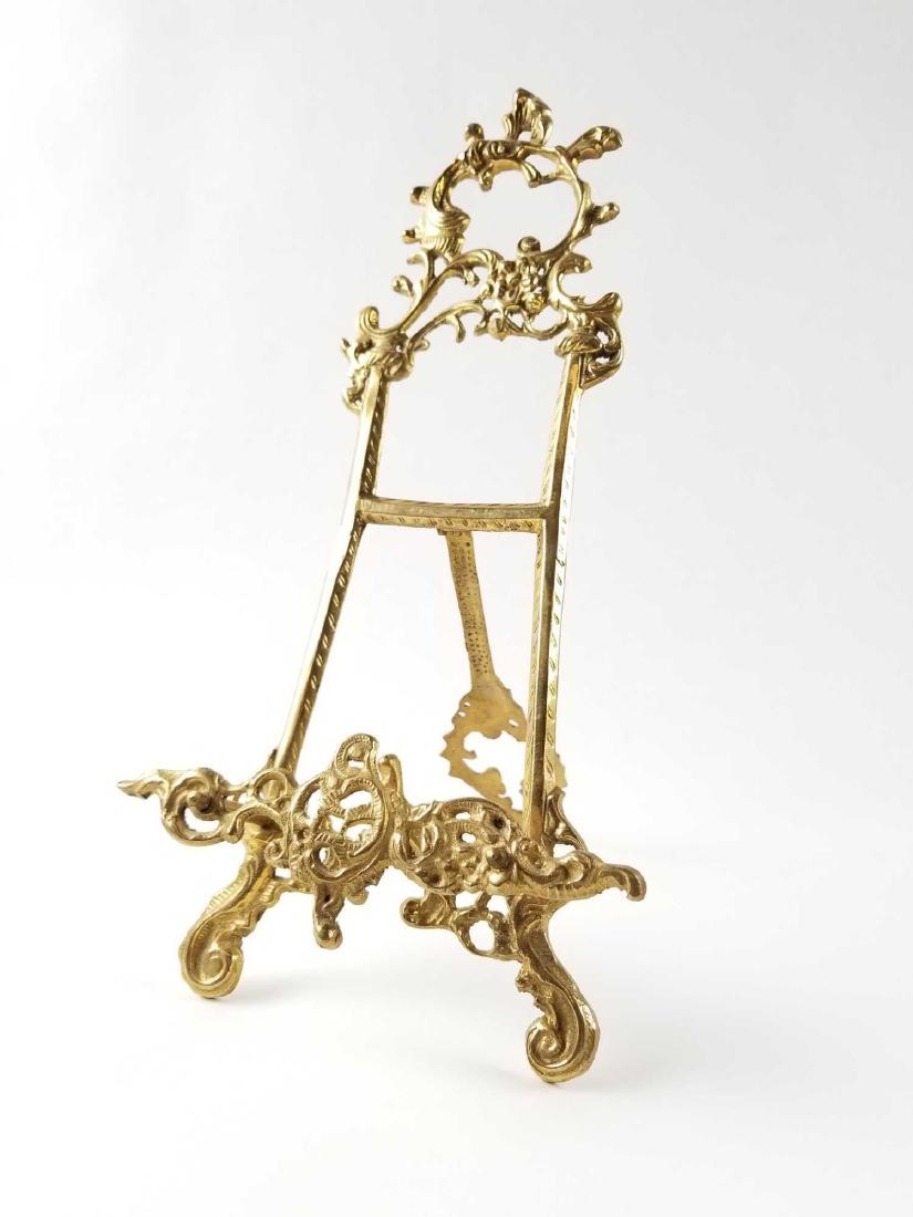 Antique Victorian Cast Brass Display Stand (1 of 7)