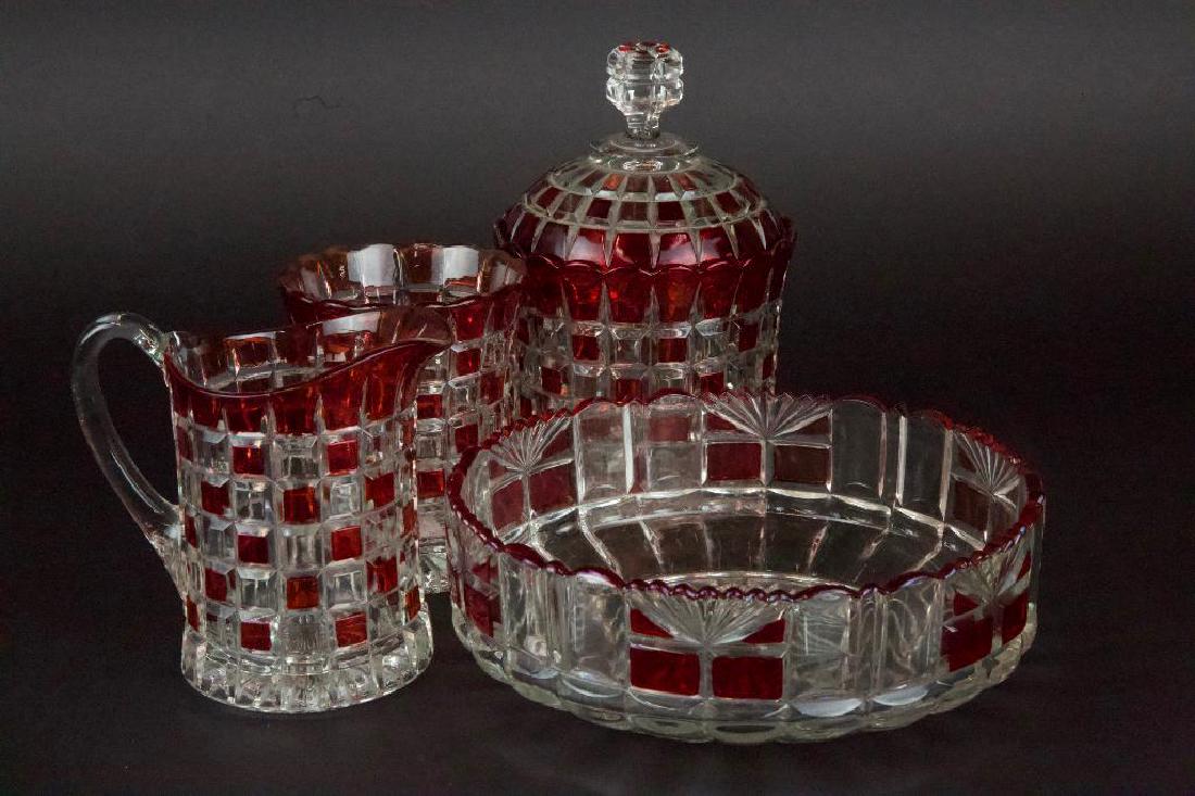 Bohemian Crystal Service Set (1 of 4)