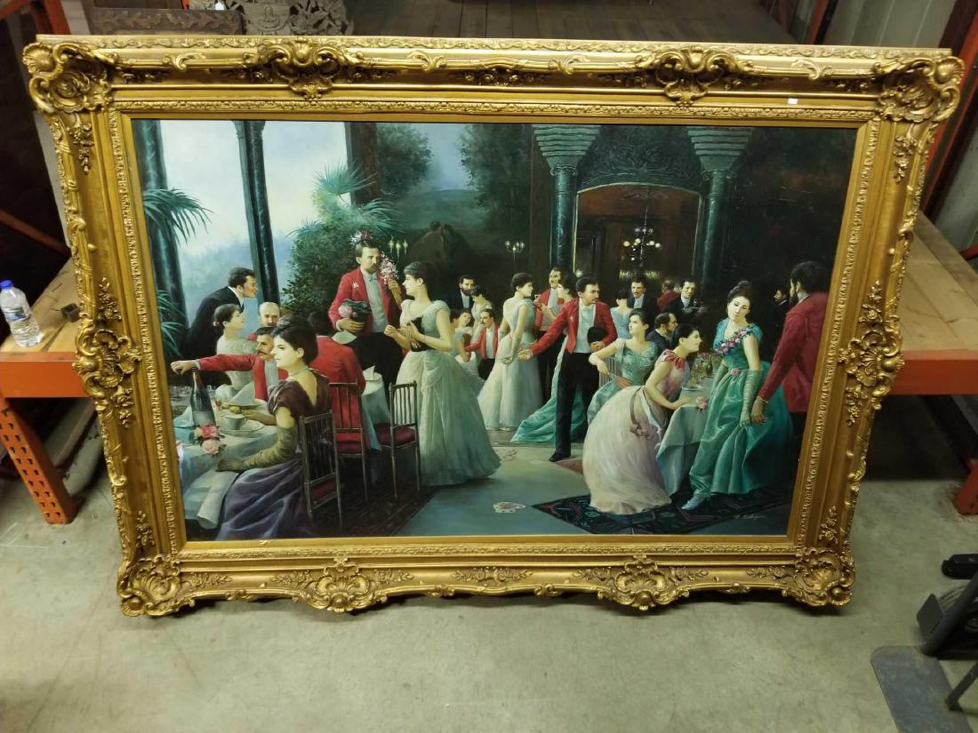 R. Rodriguez Oil Painting on Canvas in Frame (1 of 9)