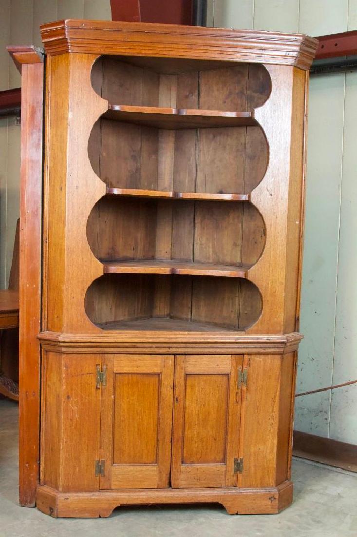 Antique Corner China Cabinet (1 of 7)