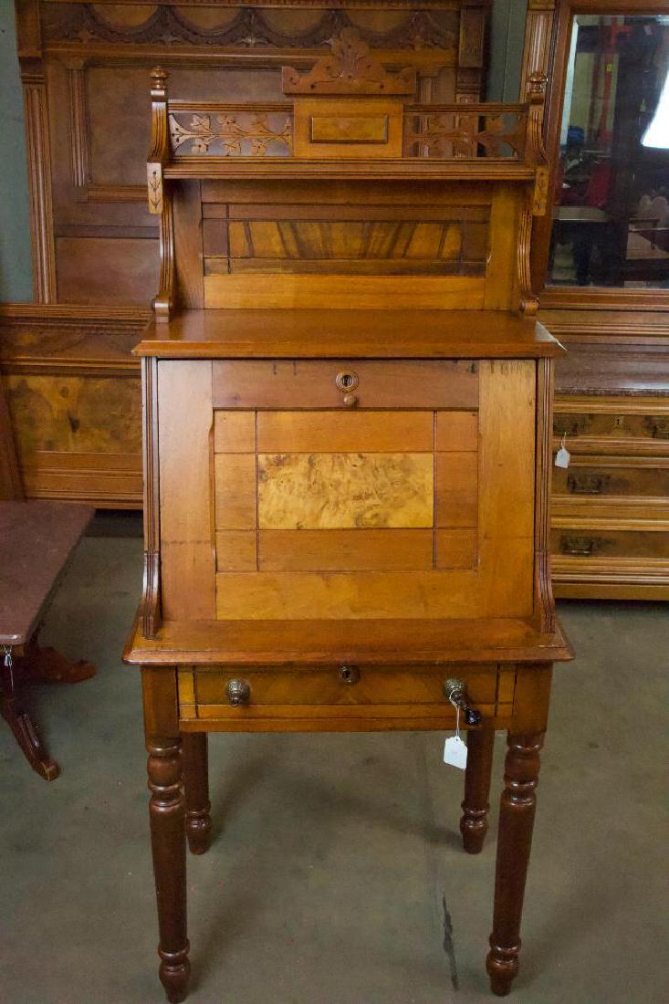 Victorian Fold Down Writing Desk (1 of 5)
