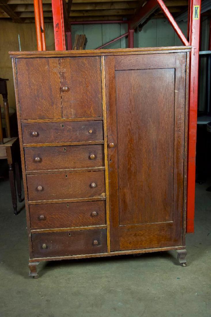 Antique Side by Side Wardrobe (1 of 5)