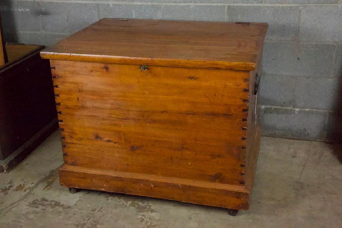 Antique Dovetailed Trunk (1 of 6)