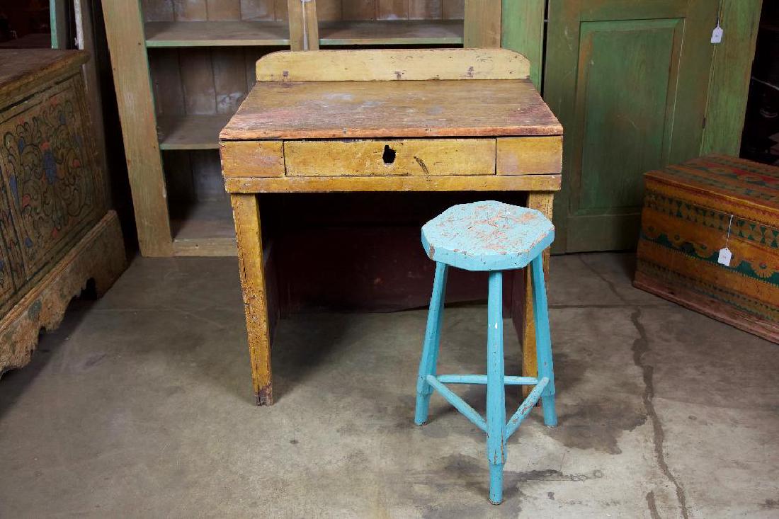 Handmade Rustic Desk & Stool (1 of 5)