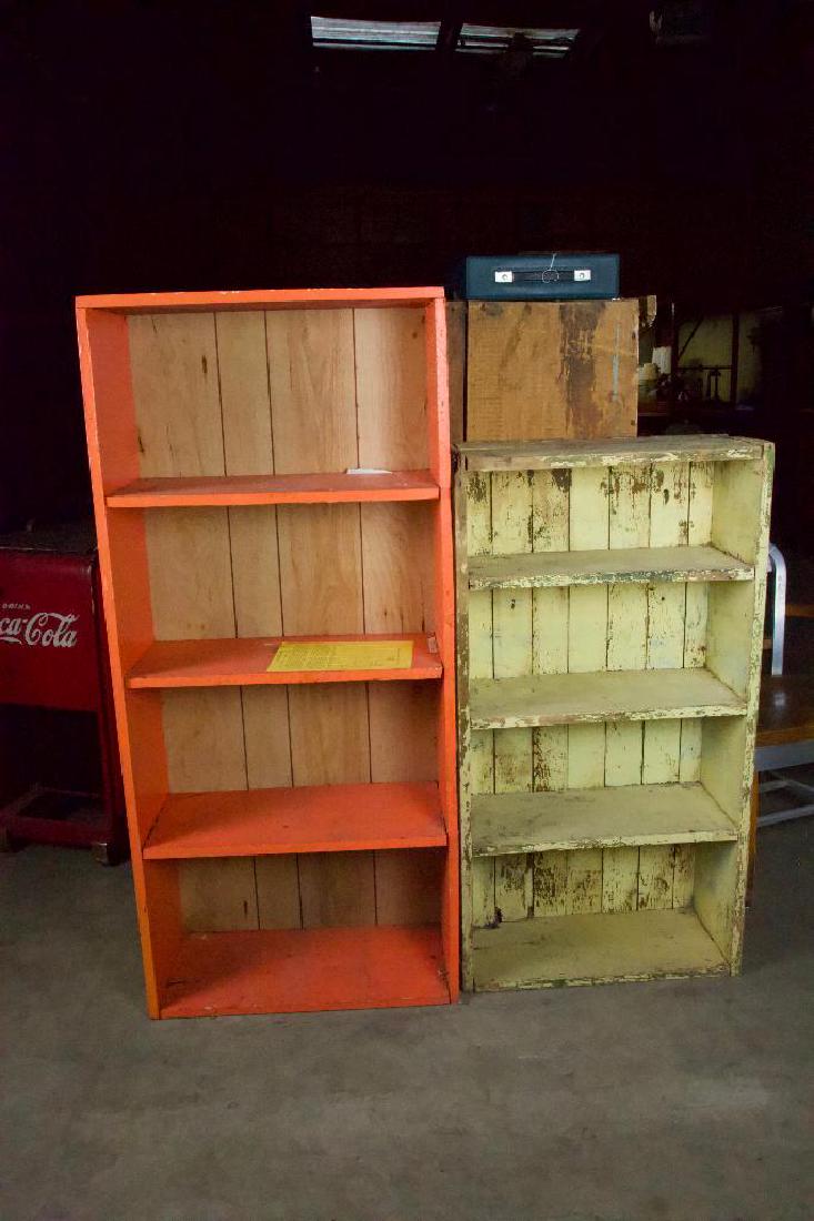 Pair of Rustic Book Shelves (1 of 6)