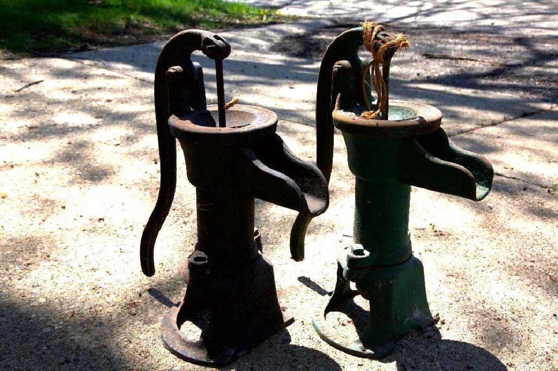 Two Antique Water pumps (1 of 5)