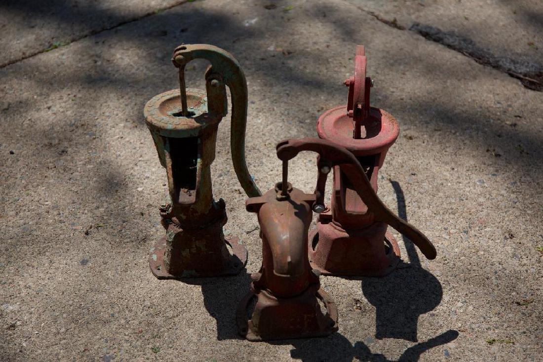 Three Antique Water Pumps (1 of 6)